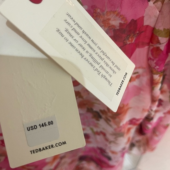 Ted Baker Multicolor Floral top - Picture 3 of 3